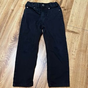 H&M black toddler jeans, size 4-5yrs, skinny fit